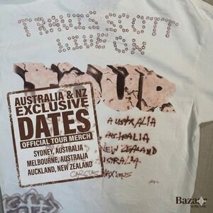 Travis Scott Circus Maximus 2024 Australia Tour Tee White 2XL DEADSTOCK